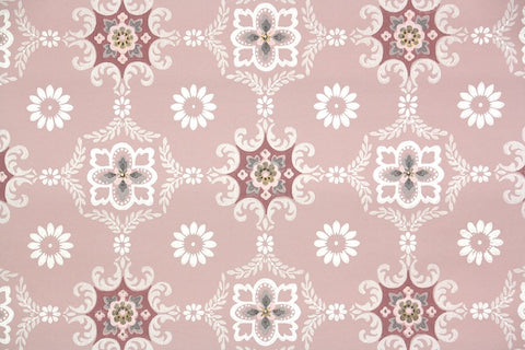 1950s Geometric Vintage Wallpaper