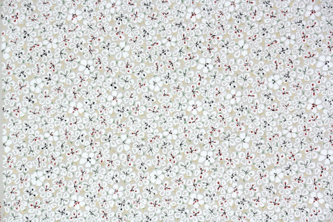 1950s Floral Vintage Wallpaper