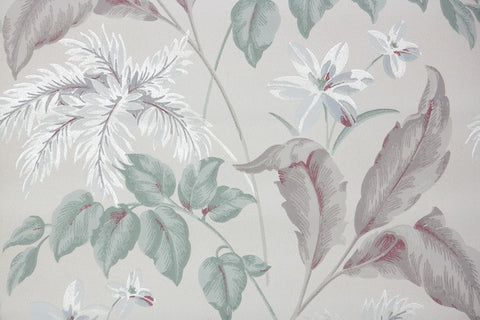 1950s Botanical Vintage Wallpaper