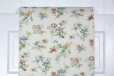 1960s Floral Vintage Wallpaper