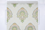 1960s Damask Vintage Wallpaper
