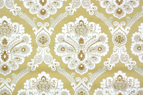 1970s Damask Vinyl Vintage Wallpaper