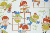 1970s Childrens Vintage Wallpaper
