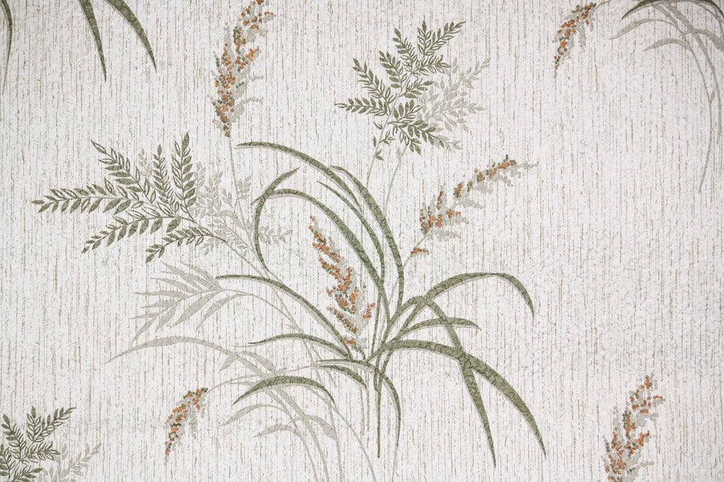 1970s Botanical Vintage Wallpaper