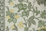 1970s Floral Vintage Wallpaper