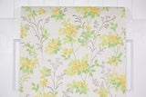 1960s Floral Vintage Wallpaper