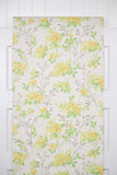 1960s Floral Vintage Wallpaper