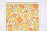 1960s Floral Vintage Wallpaper