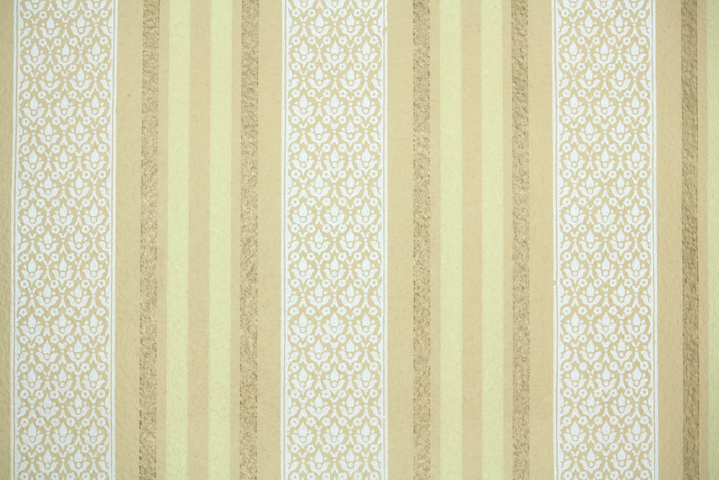 1960s Stripe Vintage Wallpaper