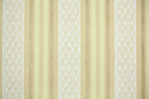 1960s Stripe Vintage Wallpaper
