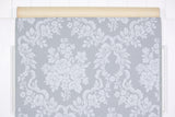 1950s Floral Damask Vintage Wallpaper