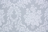 1950s Floral Damask Vintage Wallpaper