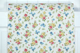 1960s Floral Vintage Wallpaper