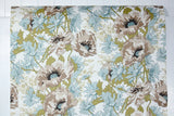 1970s Floral Vinyl Vintage Wallpaper