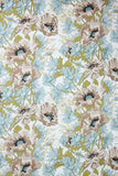 1970s Floral Vinyl Vintage Wallpaper