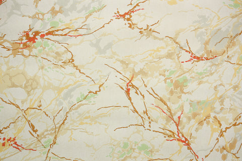 1930s Faux Marble Vintage Wallpaper