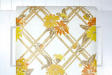 1970s Floral Vintage Wallpaper