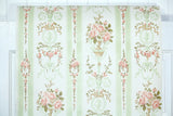 1970s Floral Vintage Wallpaper