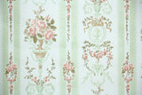 1970s Floral Vintage Wallpaper