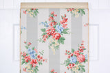 1950s Floral Vintage Wallpaper
