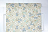 1970s Floral Vintage Wallpaper