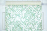 1970s Floral Damask Vintage Wallpaper
