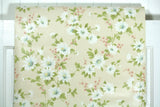 1960s Floral Vintage Wallpaper