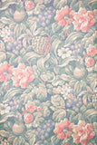 1980s Floral Vintage Wallpaper