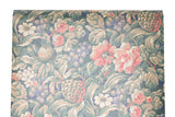 1980s Floral Vintage Wallpaper
