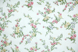 1970s Floral Vintage Wallpaper