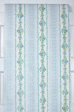 1970s Floral Stripe Vintage Wallpaper