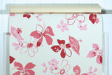 1970s Floral Vintage Wallpaper
