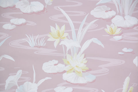 1940s Bathroom Vintage Wallpaper