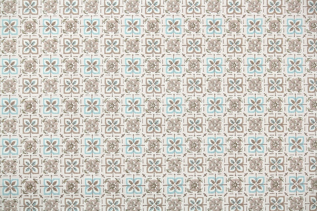 1950s Geometric Vintage Wallpaper