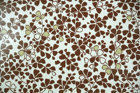 1970s Floral Vintage Wallpaper