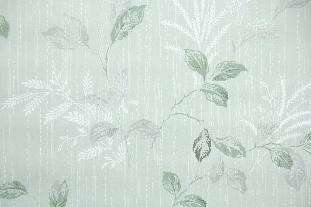 1950s Botanical Vintage Wallpaper