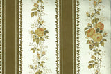 1970s Vintage Flock Wallpaper