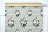 1950s Floral Vintage Wallpaper