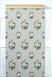 1950s Floral Vintage Wallpaper
