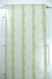 1970s Floral Stripe Vintage Wallpaper