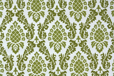 1970s Vintage Flock Wallpaper