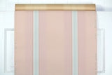 1940s Stripe Vintage Wallpaper