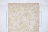 1960s Floral Vintage Wallpaper
