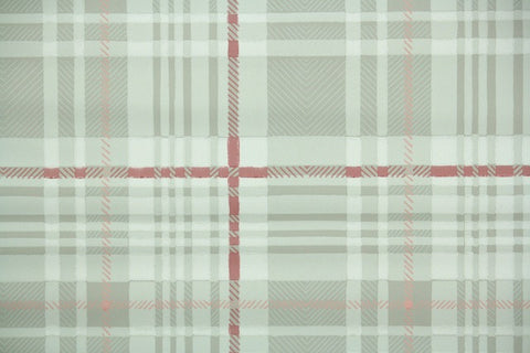 1940s Plaid Vintage Wallpaper