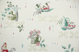 1950s Kitchen Vintage Wallpaper
