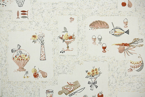 1950s Kitchen Vintage Wallpaper