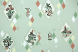 1950s Kitchen Vintage Wallpaper