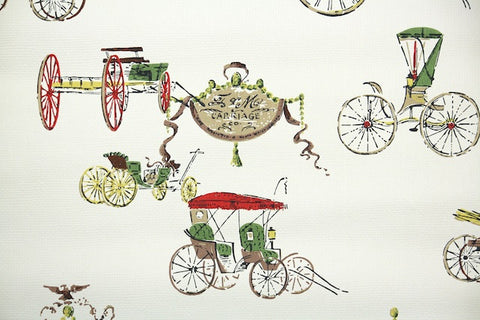 1960s Novelty Vintage Wallpaper
