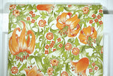 1970s Floral Vintage Wallpaper