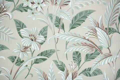 1940s Botanical Vintage Wallpaper
